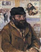 Camille Pissarro, Portrait Paul Cezanne
